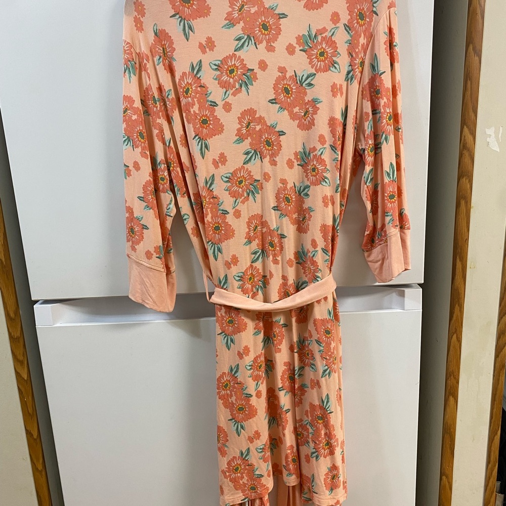 Matilda Jane Peach Floral Robe - Picture 4 of 6
